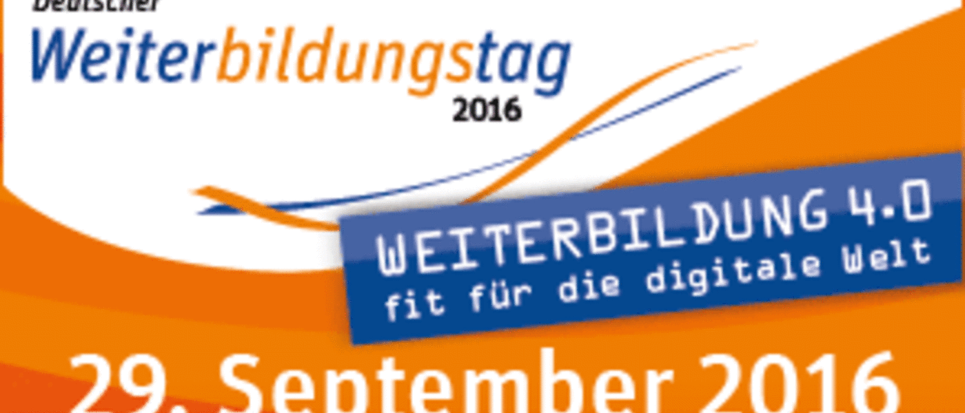 Deutscher Weiterbildungstag 2016