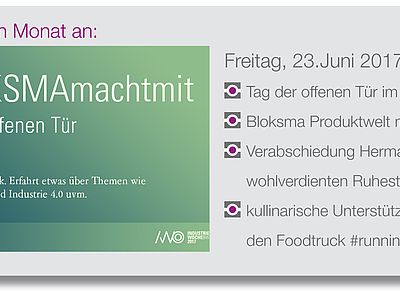 Bloksma - Tag der offenen Tür